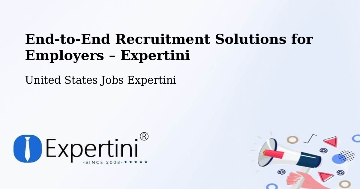 Recruitment Solutions for Employers – Fayette - Fayette, United States Jobs Expertini